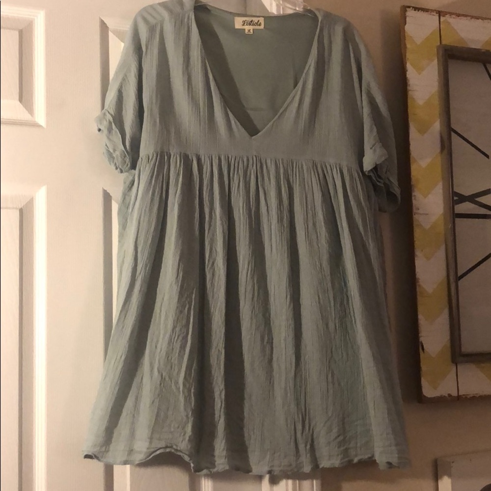 Light Blue Babydoll Dress ‼️